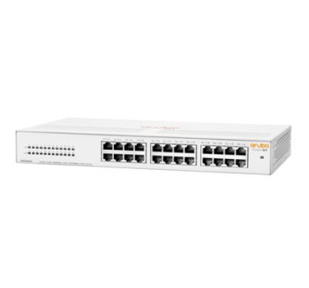 Hewlett Packard Enterprise Aruba Instant On 1430 24G Unmanaged L2 Gigabit Ethernet (10/100/1000) 1U White