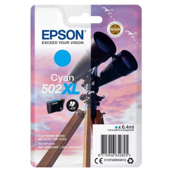 Epson 502 Cyan XL (C13T02W24010)