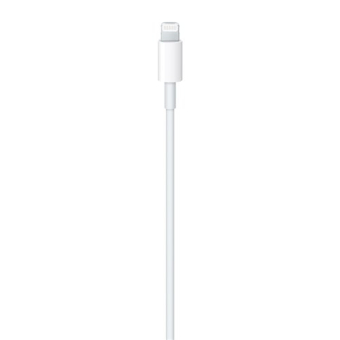 Apple καλώδιο data / φόρτισης USB-C Lightning Λευκό 1m (MM0A3ZM/A)