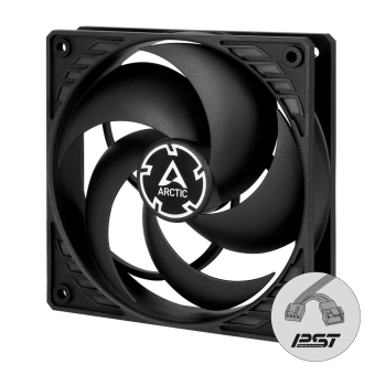 ARCTIC P12 PWM PST CO – 120mm Pressure optimized case fan | PWM Controlled speed with PST, Dual Ball