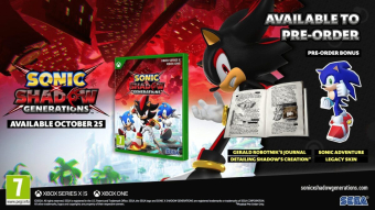 Sonic X Shadow Generations Xbox (Journal & Retro DLC Skin)