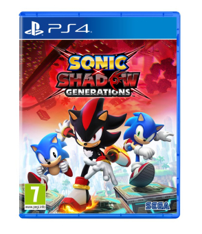 Sonic X Shadow Generations PS4 (Journal & Retro DLC Skin)