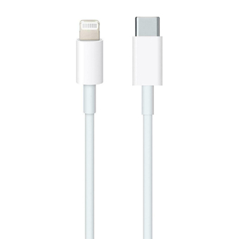 Apple Καλώδιο data / φόρτισης USB-C σε Lightning 87W Λευκό 2m (MKQ42ZM/A)