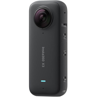 insta360 X3 - Waterproof 360 Action Camera with 1/2 48MP Sensors, 5.7K 360 Active HDR Video, 4k 72MP