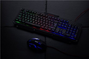 Keyboard & Mouse Zeroground KB-1700GUMS ARAI